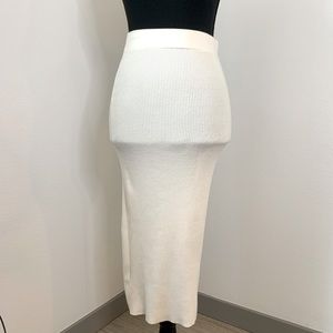MANGO Knitted Dress With Elastic Waistband